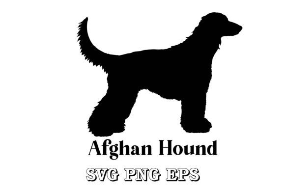 Afghan Hound Dog Silhouette Review