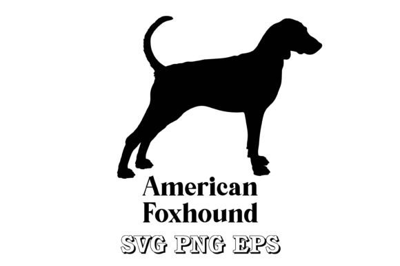 American Foxhound Dog Silhouette: A Designer's Field Test