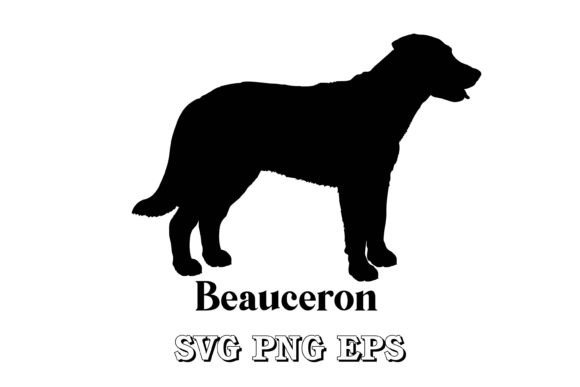 Beauceron Dog Silhouette Dog Breeds