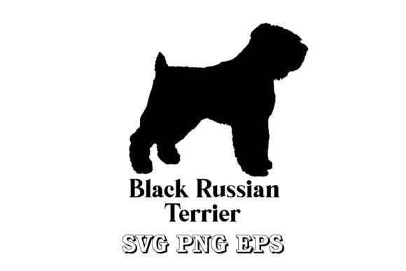 Black Russian Terrier Dog Silhouette: Embroidery Project Review
