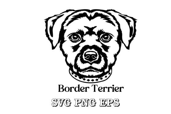 Border Terrier Dog Silhouette Breeds: A Designer's Review