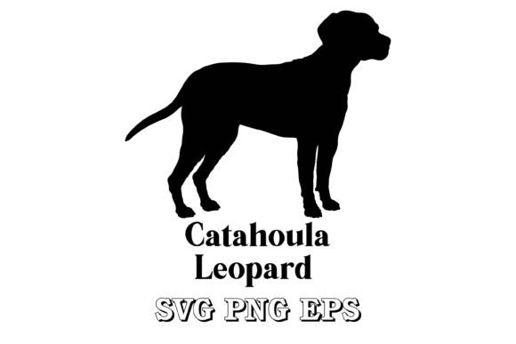 Catahoula Leopard Dog Silhouette Vector Review