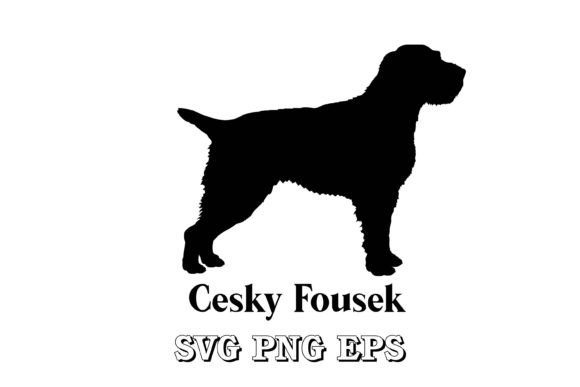 Cesky Fousek Dog Silhouette Dog Breeds