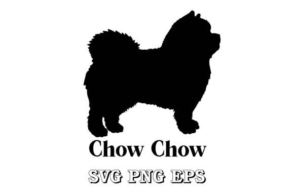 Chow Chow Dog Silhouette Breed