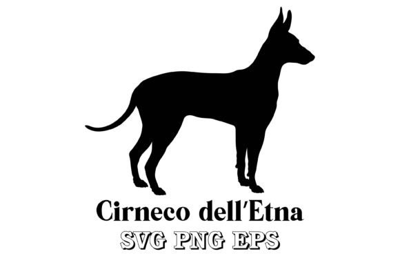 Cirneco Dell’Etna Dog Silhouette Review for Embroidery