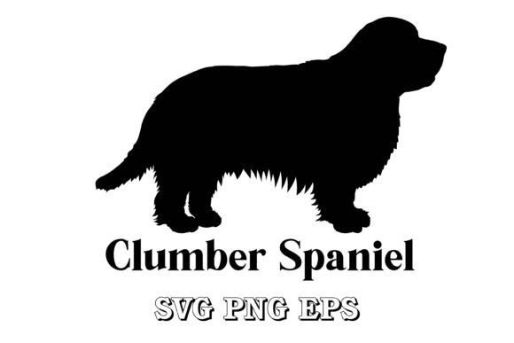 Clumber Spaniel Dog Silhouette: A Practical Review for Embroiderers