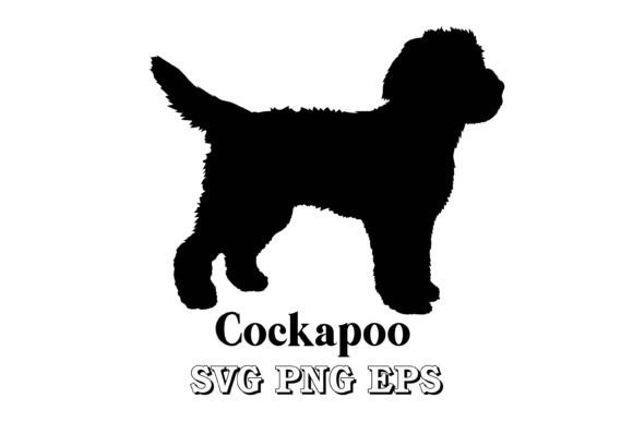 Cockapoo Dog Silhouette Breed Vector SVG Review