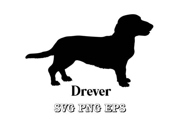 Drever Dog Silhouette Dog Breeds Review