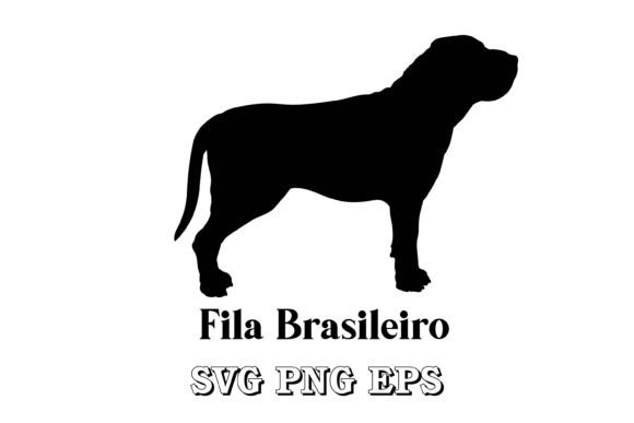 Fila Brasileiro Vector Dog Silhouette Review
