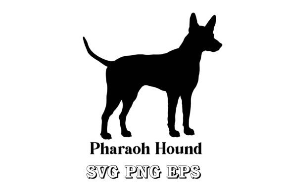 Pharaoh Hound Dog Silhouette: A Designer's Test Drive for Embroidery