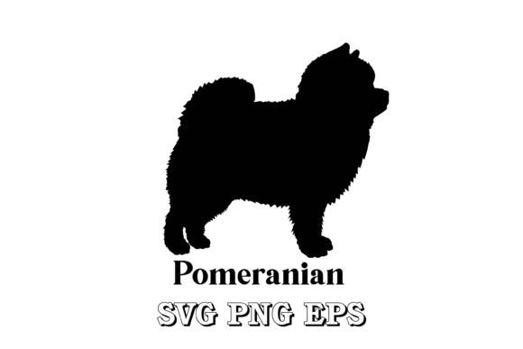 Pomeranian Dog Silhouette: A Designer's Review for Embroidery Projects