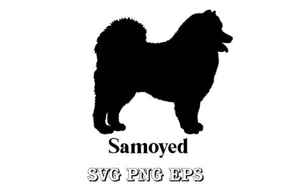 Reviewing the Samoyed Dog Silhouette Design