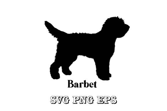 Testing the Barbet Dog Silhouette for Real Embroidery Work